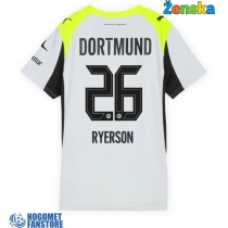 Borussia Dortmund Julian Ryerson #26 Gostujuci Dres za Ženska 2025-26 Kratak Rukav